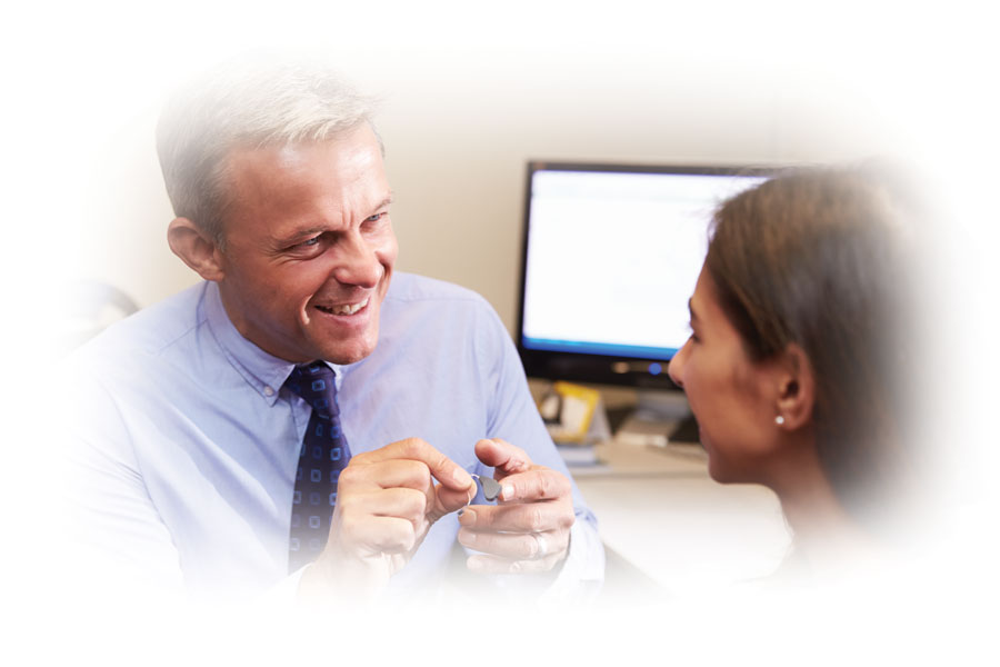 An expert audiologist shares his professional recommendation about the latest hearing technology for his patient